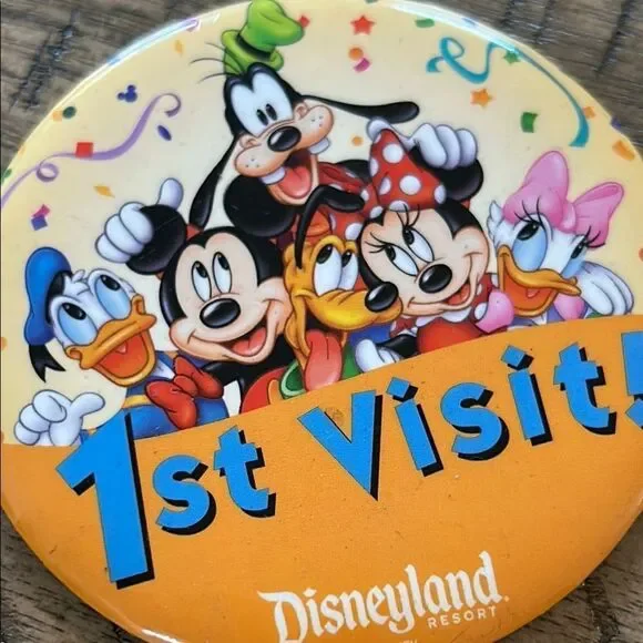 Disneyland 1st Visit Buttons - Picture 13 of 17